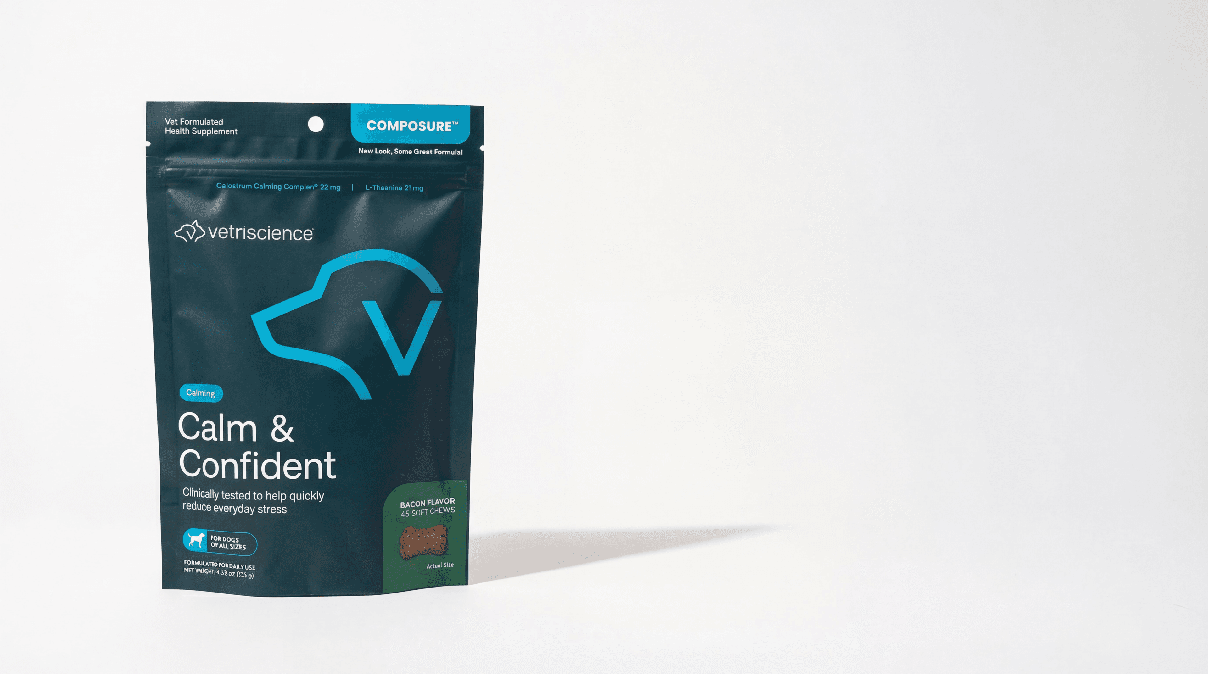 VetriScience Dog Composure Calming Chews — hero banner
